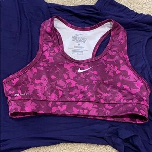 Nike Pro Combat Dri-fit Large Sports Bra